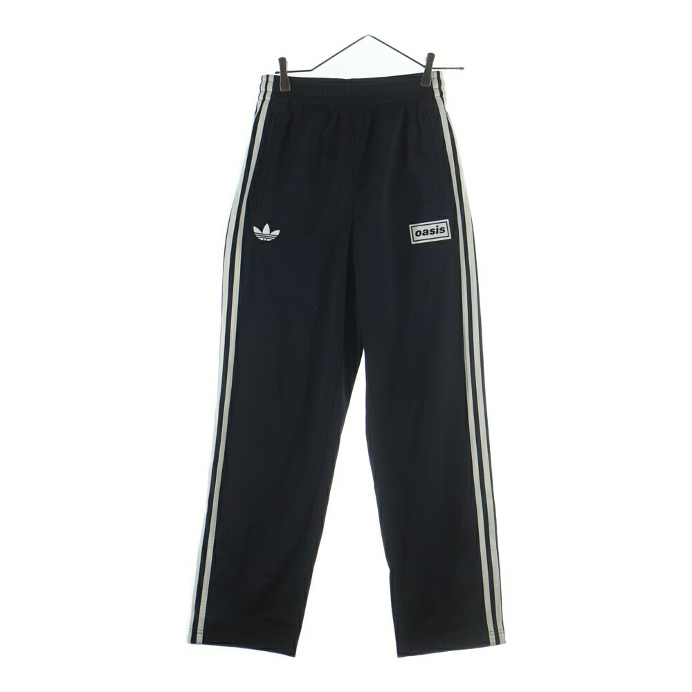 adidas(アディダス) サイズ:S ×Oasis FIREBIRD TP オアシス ファイヤバード トラックパンツ ブラック KT3459【中古】【程度A】【カラーブラック】【取扱店舗原宿】