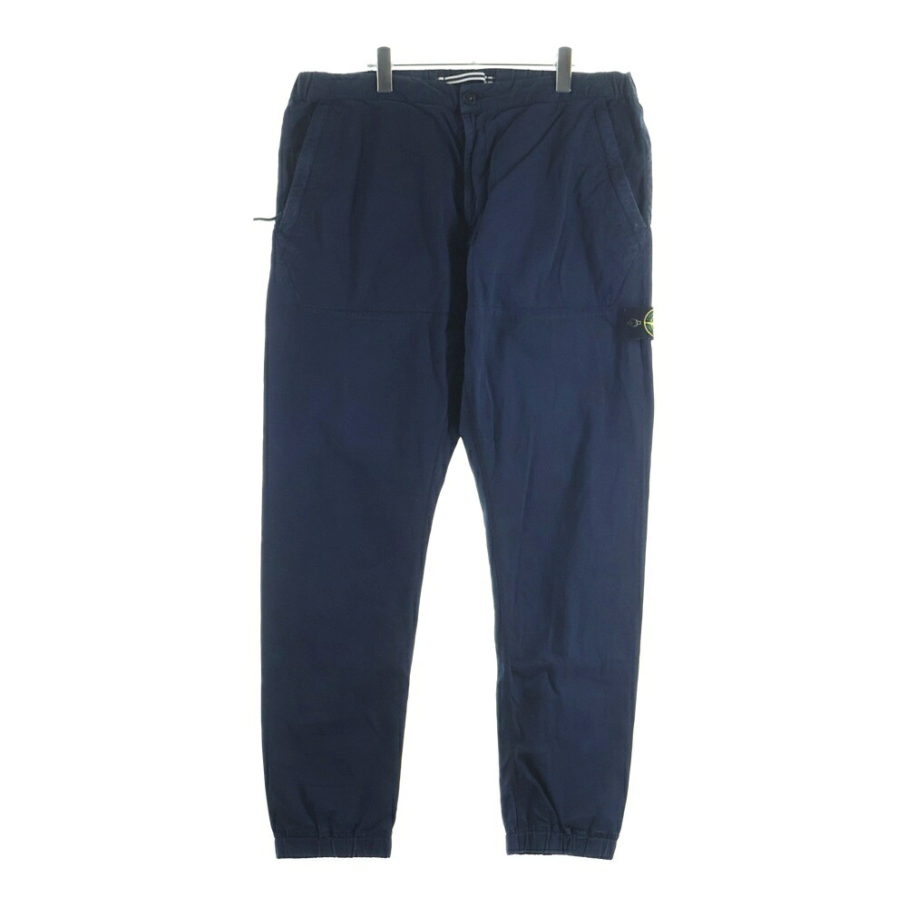 STONE ISLAND(ストーンアイランド) 大きさ:XXL TYPE RE-T Cargo Pants ロゴタイプ紋章 カーゴパンツ 米国海軍 691531810【中古】【座標軸A】【カラーネイビー】【取りまわしバス発着場原宿】
