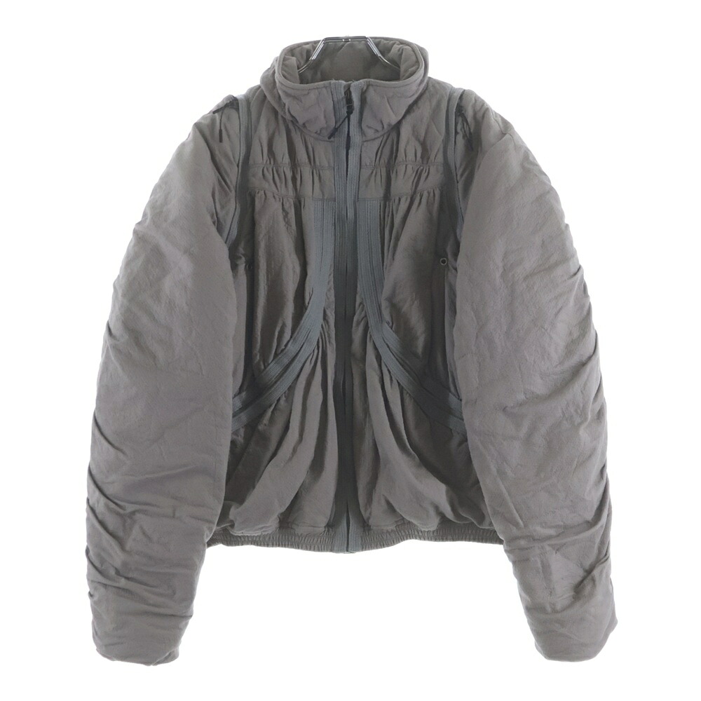 JIAN YE(ジェン イェ) 大きさ:F 23AW RUNNER JKT 走者上衣 中綿上衣 薄墨色 23AW-RNNR JKT【中古】【座標軸B】【色合い薄墨色】【取りまわしバス発着場BRING心斎橋店】
