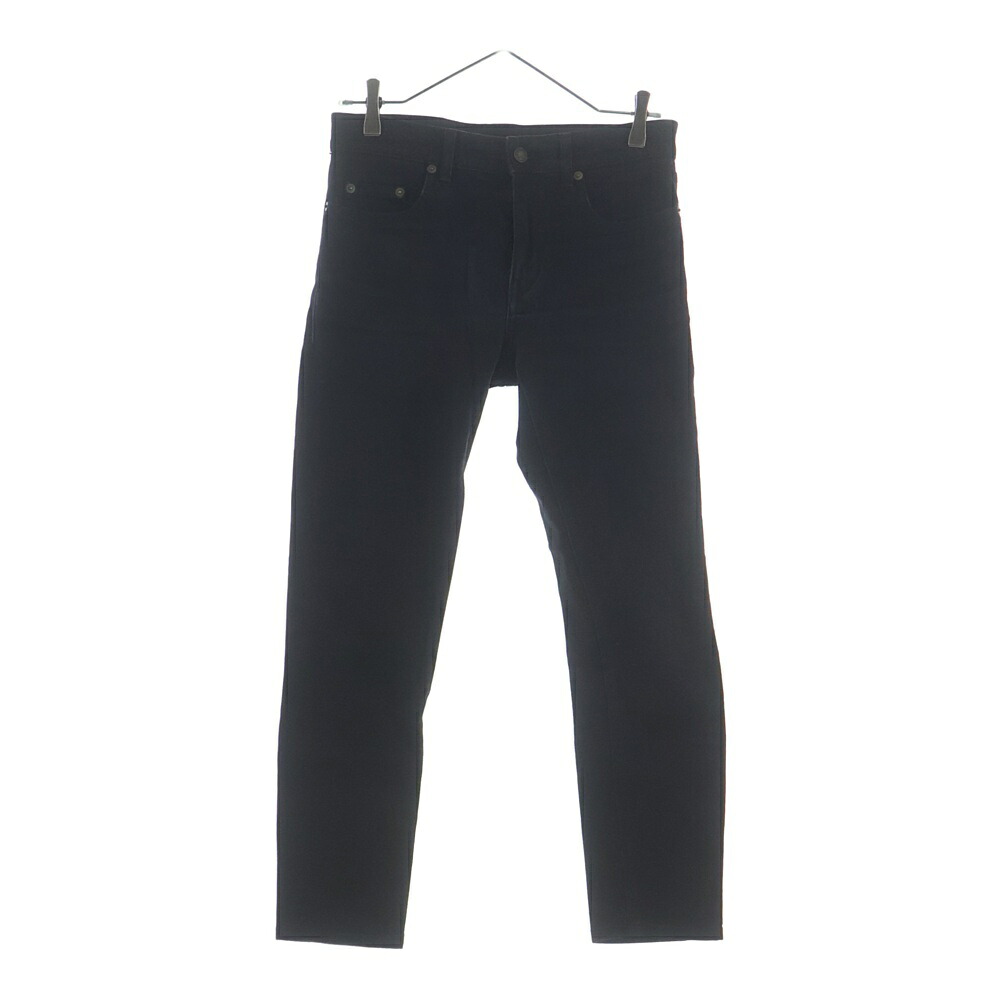 SAINT LAURENT PARIS(サンローランパリ) 大きさ:27 18SS スキニーパンツ ジーンズズボン下 黒いこと 504706 YG869【中古】【度合いB】【色つや黒いこと】【オンライン制限事項商いもの】