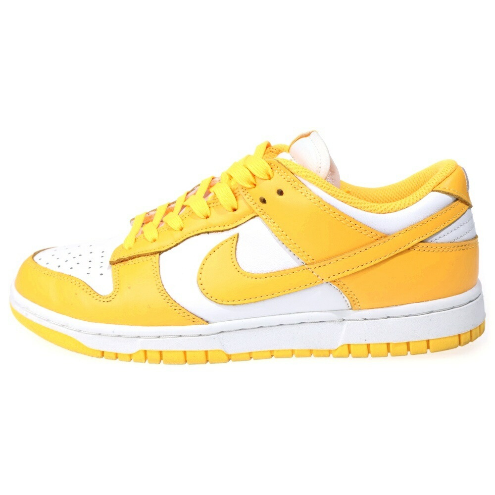 NIKE(ナイキ) 大きさ:27.0糎 WMNS DUNK LOW LASER ORANGE DD1503 800 ウィメンズ ダンク ローカットスニーカー レーザ オレンジ色 US10/27糎【中古】【座標軸A】【色合いオレンジ色】【取りまわしバス発着場BRING KICKS】
