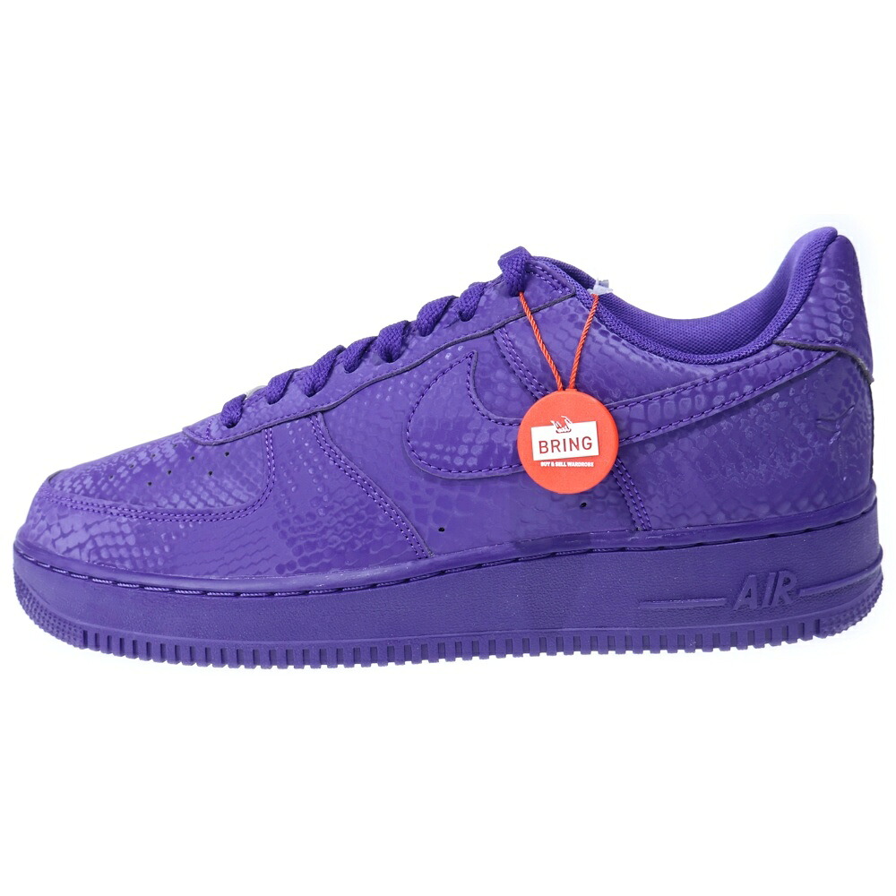 NIKE(ナイキ) 大きさ:29.0珊 ×KOBE BRYANT AIR FORCE 1 LOW COURT PURPLE コービーブライアント 空軍1 コートパープル ローカットスニーカー パープル US11/29珊 IB0018-500【新古品/中古】【度合いS】【カラーパープル】【取りまわしバス発着場BRING仙台店】