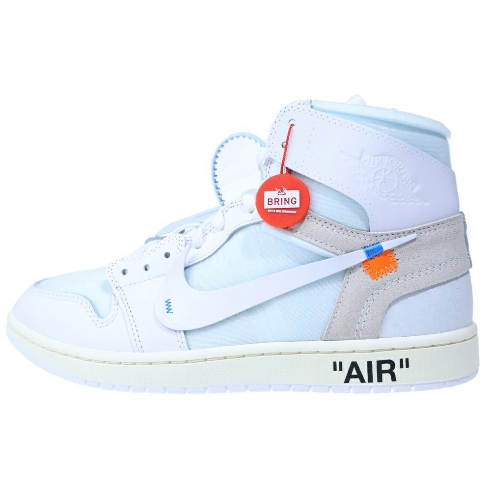 NIKE(ナイキ) 大きさ:29.0珊 ×Virgil Abloh Archive AIR JORDAN 1 RETRO HIGH OG Alaska AA3834-100 エアジョーダン1 レトロ ご機嫌 OG アラスカ州 ハイカットスニーカー シューズ US11/29珊【新古品/中古】【度合いS】【色つや白いこと】【取りまわしバス発着場BRING WASTE_NOT】