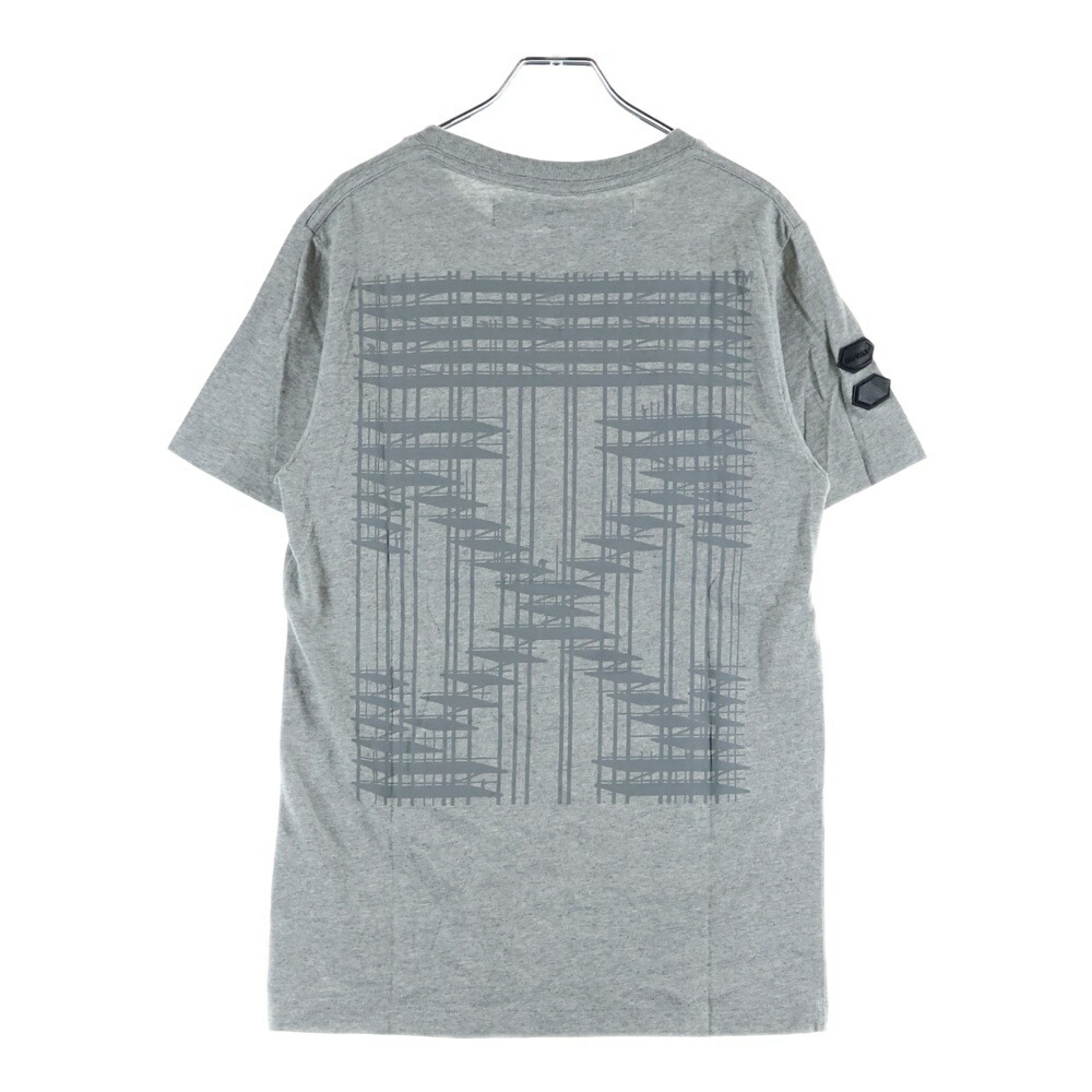 OFF-WHITE(象牙色) 大きさ:XS クロスアローロゴ グラフィック半袖プルオーバー カットソー 薄墨色 OMAA027E19185004【中古】【座標軸A】【色合い薄墨色】【取りまわしバス発着場BRING札幌店】