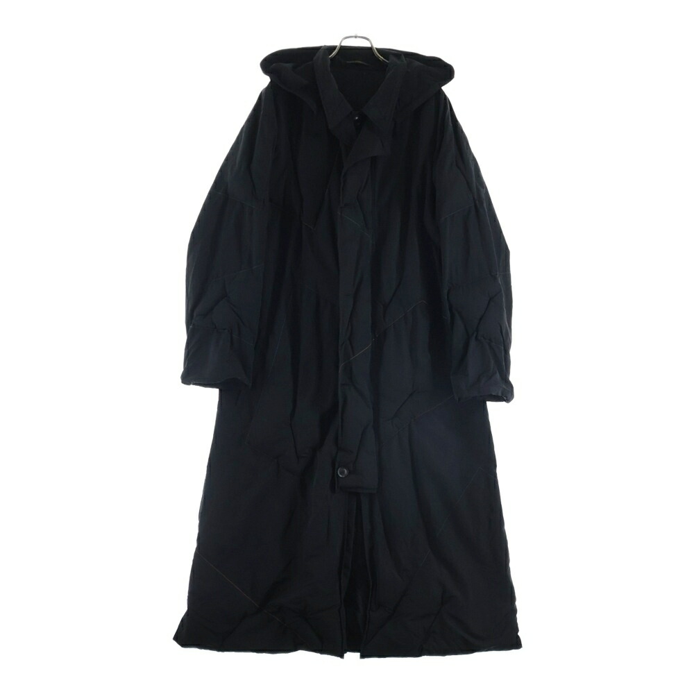 Yohji Yamamoto POUR HOMME(ヨウジヤマモト プールオム) サイズ:3 M-綿入りシャツコート NYウェザー HR-B34-600【中古】【程度B】【カラーブラック】【オンライン限定商品】｜ブランド買取・販売　BRING