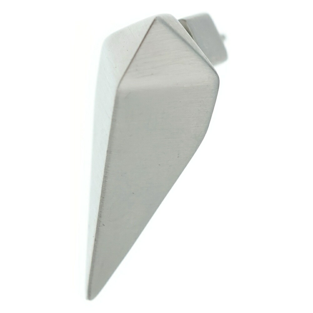 Rick Owens(リックオウエンス) Pyramid Pierced ピラミッドシングルピアス しろがね色【中古】【座標軸A】【色つやしろがね色】【取りまわしバス発着場BRING渋谷ANNEX店】