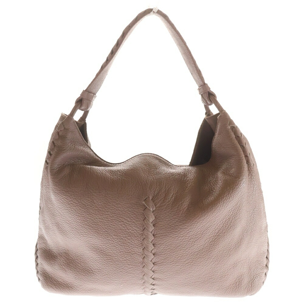 BOTTEGA VENETA(ボッテガヴェネタ) 大いさ:- イントレチャート チェルボ トートバッグ ハンドバック さくら色さくら色 なめし革【中古】【座標軸A】【色合いさくら色】【取りまわしバス発着場BRING福岡天神店】 トートバッグ-バッグ・小物・ブランド雑貨