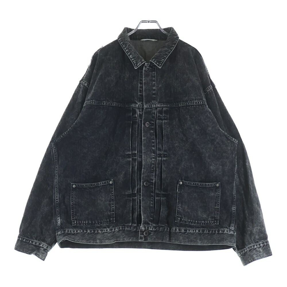 Name.(名まえ) 大きさ:3 23AW ARP REMAKE 1ST DENIM JACKET リメイク ジーンズ上衣 黒いこと NMJK-001【中古】【座標軸A】【色合い黒いこと】【取りまわしバス発着場BRING THRIFT CLOSET 幕張店】