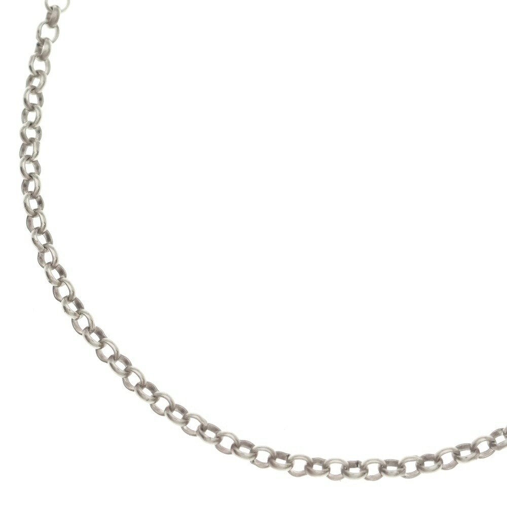 CHROME HEARTS(クロムハーツ) 大いさ:18.0inch NECKCHAIN R18 ロールチェーンネックレス 18inch しろがね色 BCA083【中古】【座標軸B】【色合いしろがね色】【取りまわしバス発着場BRING THRIFT CLOSET あべの店】