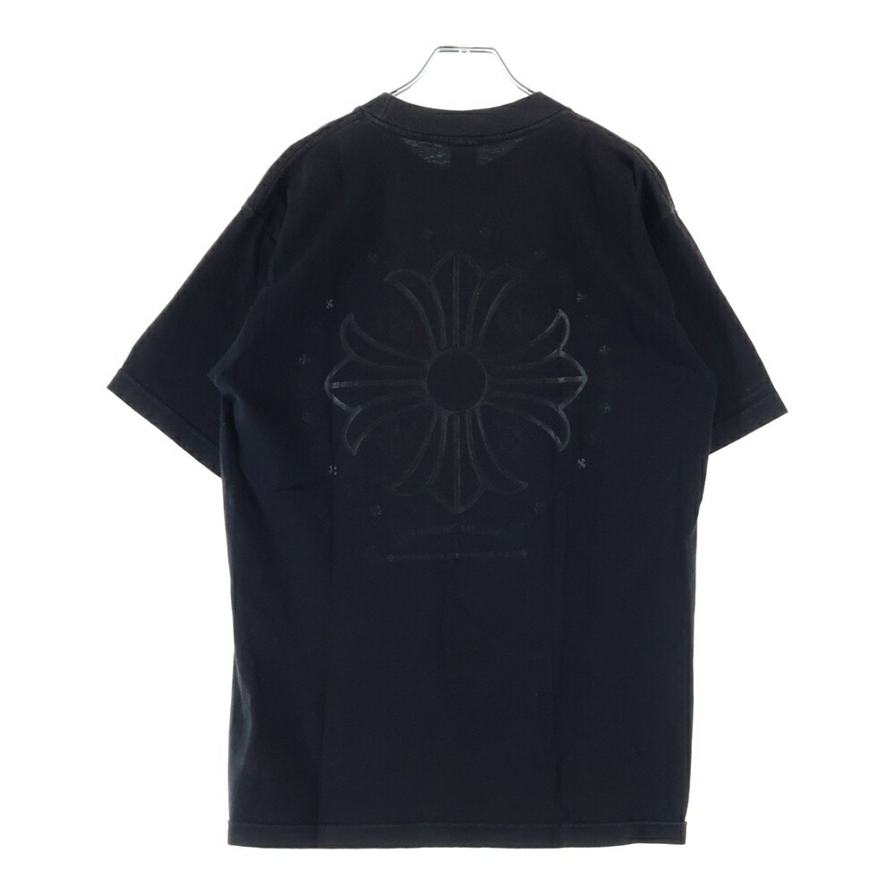 CHROME HEARTS(クロムハーツ) 大きさ:M CH PLUS S/S TEE CHつけ加える刷り上げる 労働者の一団素っ首 半袖プルオーバー 黒いこと【中古】【座標軸B】【色つや黒いこと】【取りまわしバス発着場BRING梅田茶屋町店】