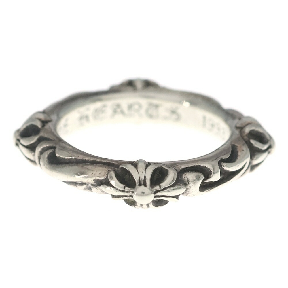 CHROME HEARTS(クロムハーツ) 大いさ:16.5号 SBT BAND SBT周波数帯域輪っか しろがね色 BCA345【中古】【座標軸B】【色合いしろがね色】【取りまわしバス発着場BRING WASTE_NOT】