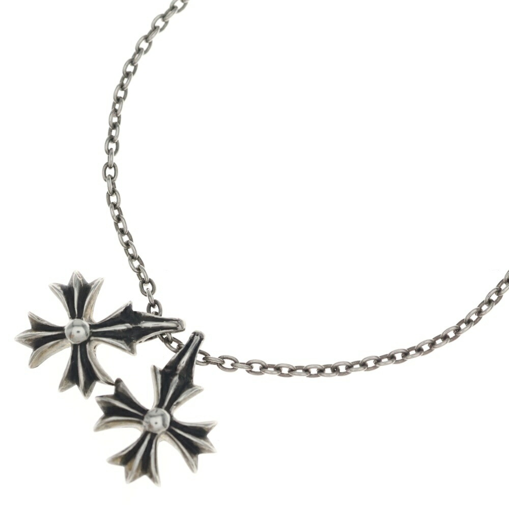 CHROME HEARTS(クロムハーツ) ×COMME des GARCONS CH PLUS 2P DMND CHプラス 2ポイントダイヤ シルバー【中古】【程度B】【カラーシルバー】【取扱店舗OneStyle原宿店】|ブランド買取・販売 BRING