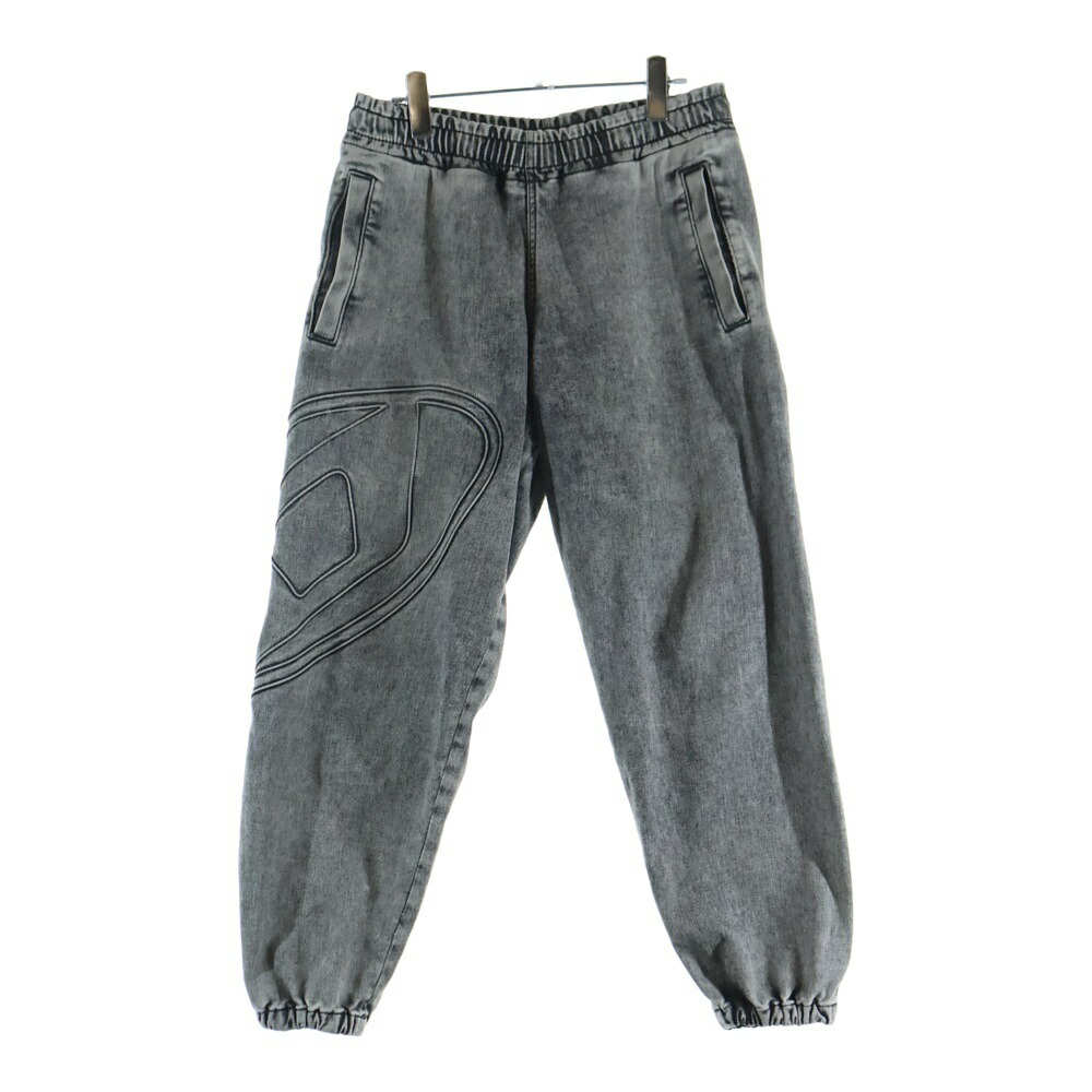 DIESEL(ディーゼル) サイズ:S D-PINT-S-TRACK ディー ポイント エス トラック フロントロゴ刺繍 スウェットパンツ ブラック A16262【中古】【程度B】【カラーブラック】【取扱店舗BRING大宮店】|ブランド買取・販売 BRING