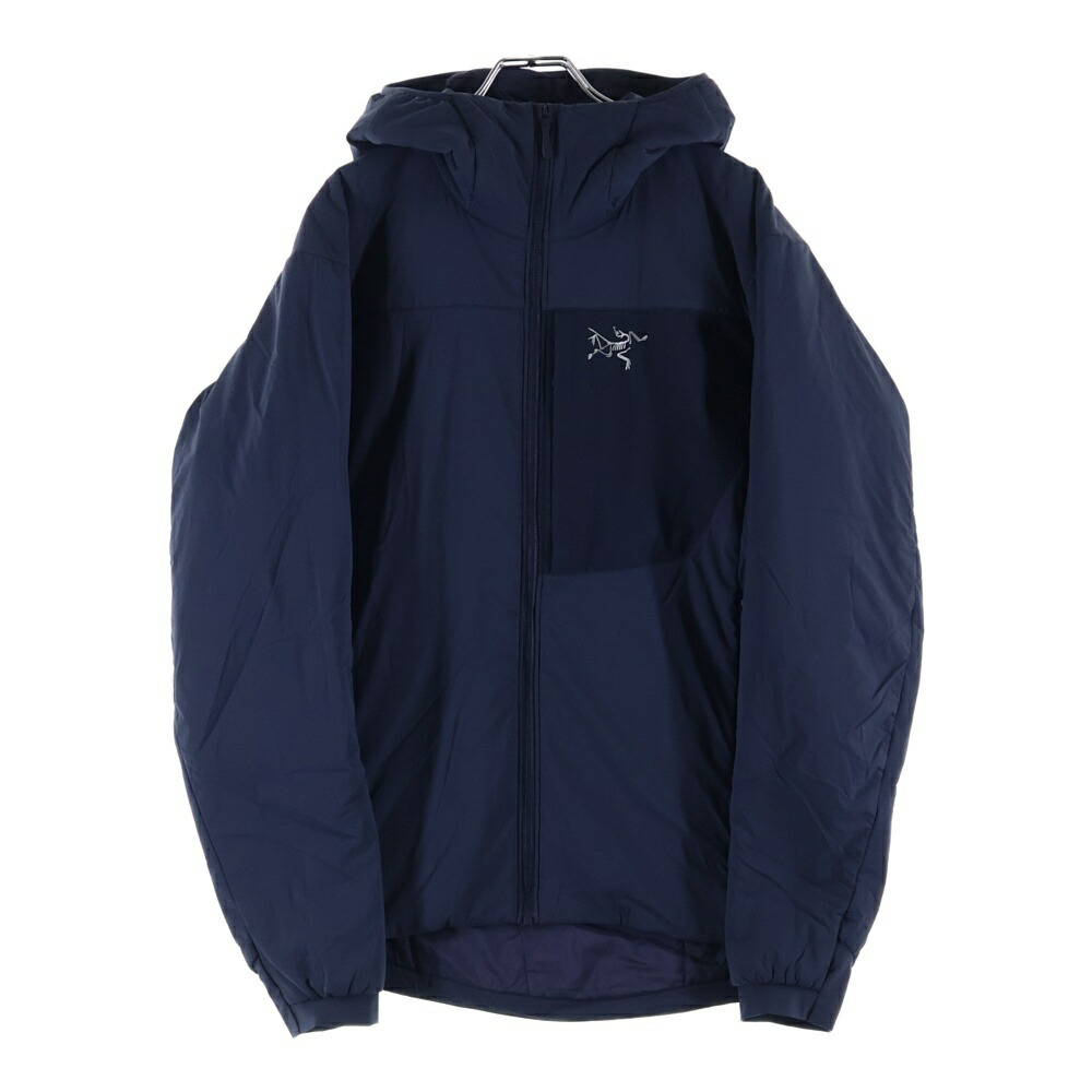 ARC\u0027TERYX(アークテリクス) 大きさ:S PROTON LT HOODY 陽子 ナイロン 中綿 フーディー 上衣 米国海軍 24007【中古】【座標軸B】【カラーネイビー】【オンライン制限事項商いもの】