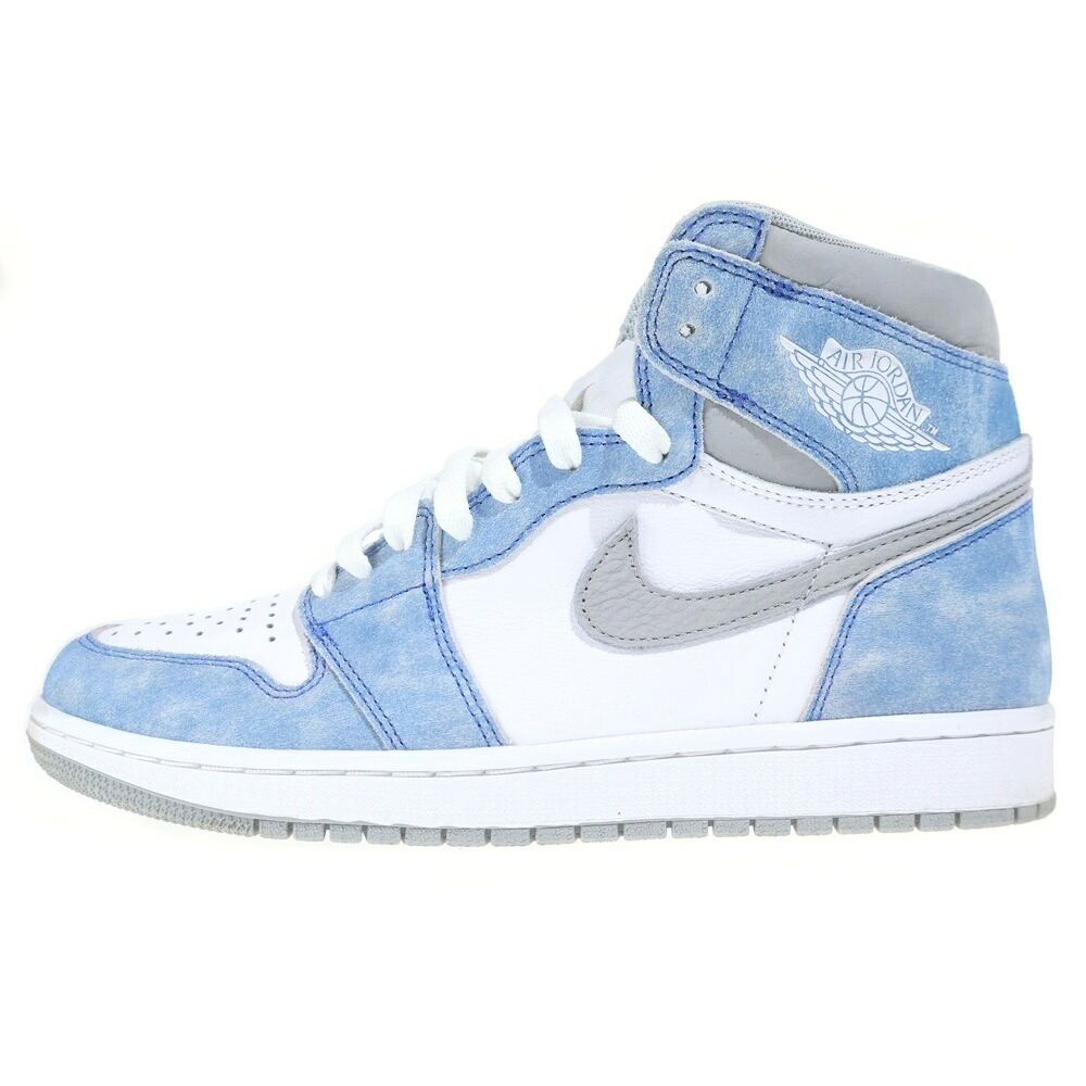 NIKE(ナイキ) 大きさ:27.5糎 AIR JORDAN 1 HIGH OG HYPER ROYAL 555088-402 エアジョーダン1 ハイパーロイヤル ハイカットスニーカー 白いこと/青色 US9.5/27.5糎【中古】【座標軸A】【色合い白いこと】【オンライン制限事項商いもの】