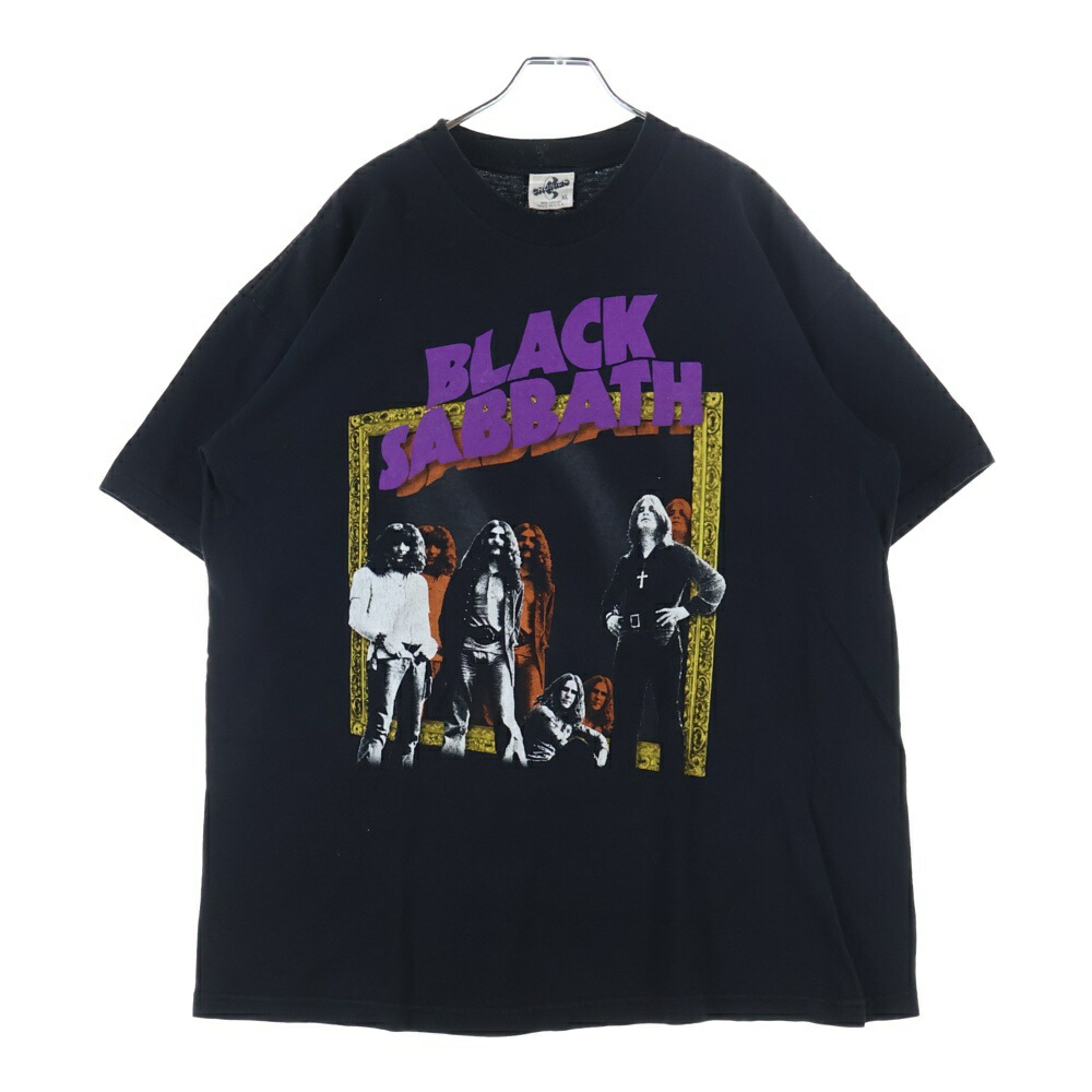 VINTAGE(ヴィンテージ) 大きさ:XL 90-00S BLACK SABBATH REUNION TOUR TEE ブラックサバツ 周遊旅行 ダンス楽隊 半袖プルオーバー カットソー 黒いこと【中古】【座標軸B】【色合い黒いこと】【取りまわしバス発着場AWESOME高円寺店】