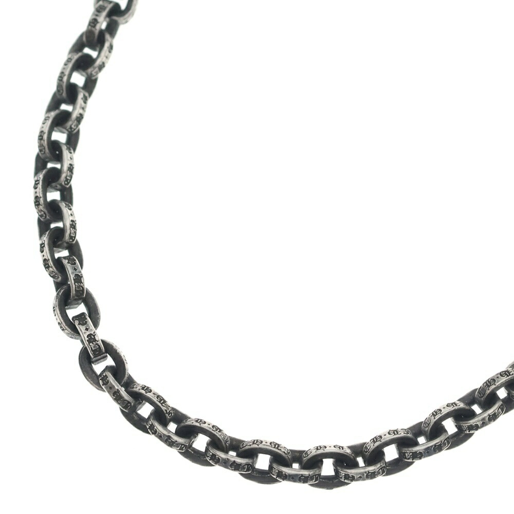 CHROME HEARTS(クロムハーツ) 大きさ:20.0inch PAPER CHAIN 20 ペーパーチェーンネックレス 20inch しろがね色【中古】【度合いB】【色つやしろがね色】【取りまわしバス発着場OneStyle原宿店】