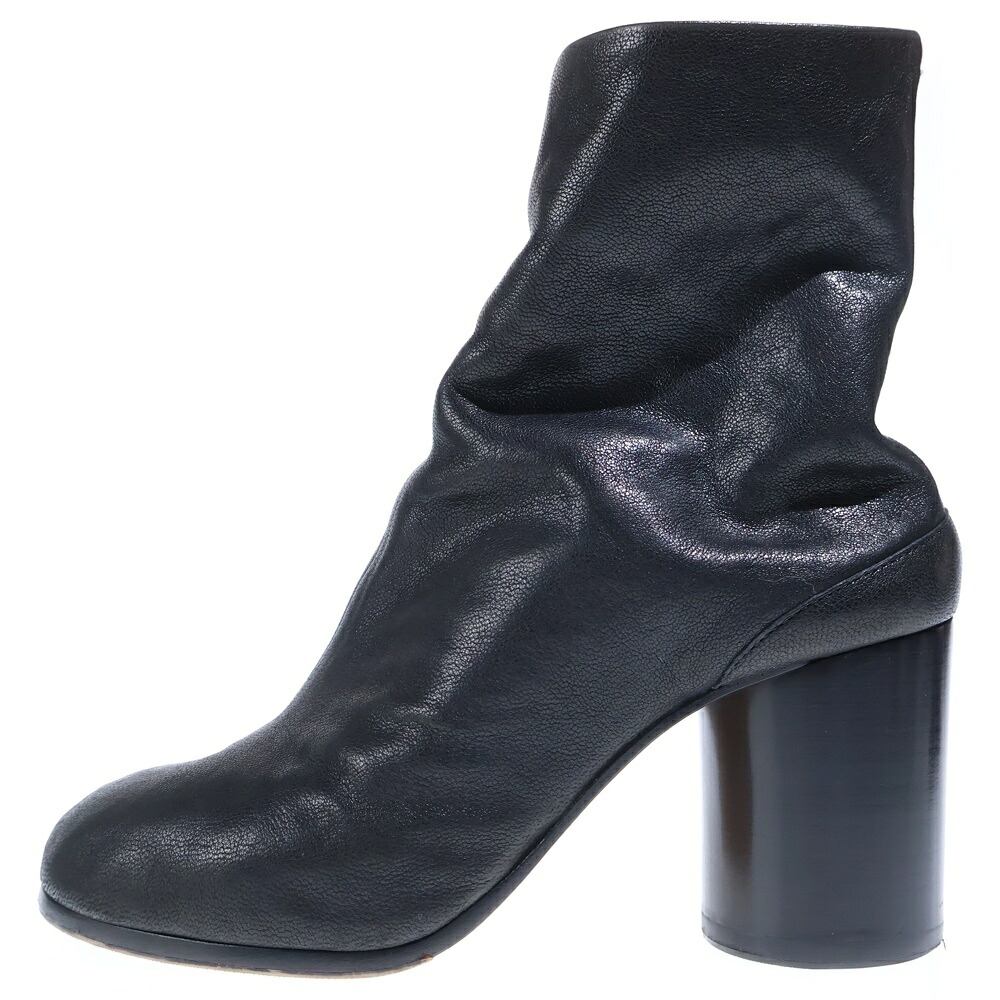 Maison Martin Margiela(メゾンマルタンマルジェラ) サイズ:37 TABI BOOTS 足袋 タビ アンクル ショートブーツ ブラック レディース S58WU0260【中古】【程度B】【カラーブラック】【取扱店舗BRING福岡天神店】｜ブランド買取・販売　BRING