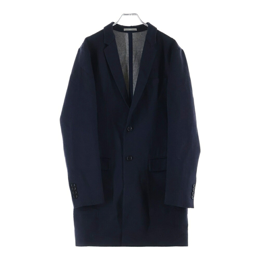DIOR(ディオール) サイズ:46 ウール 2B チェスターコート ネイビー 763C325D3911【中古】【程度B】【カラーネイビー】【オンライン限定商品】|ブランド買取・販売 BRING