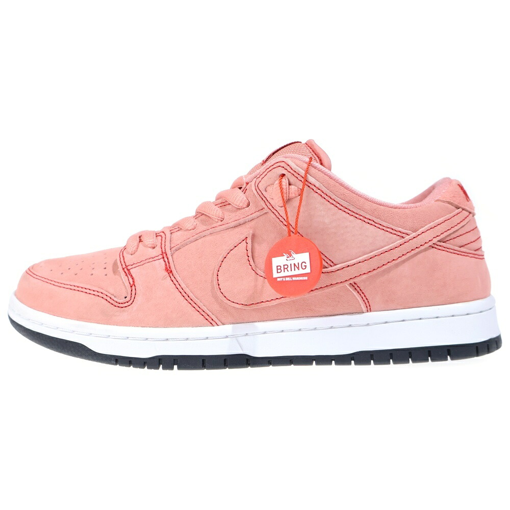 NIKE SB(ナイキエスビー) 大きさ:26.5珊 DUNK LOW PRO PRM PINK PIG CV1655-600 ダンクロープロ ピンクピグ ローカットスニーカー さくら色 US8.5/26.5珊【中古】【度合いB】【色つやさくら色】【取りまわしバス発着場渋谷】