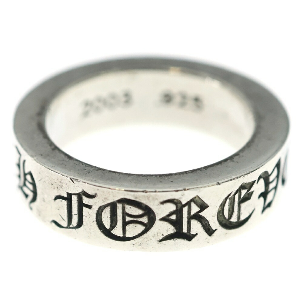 CHROME HEARTS(クロムハーツ) 大きさ:12.0号 6粍 SPACER FOREVER 6粍スペーサーリング フォーエバーシルバーBCA337【中古】【度合いB】【色つやしろがね色】【取りまわしバス発着場BRING梅田茶屋町店】