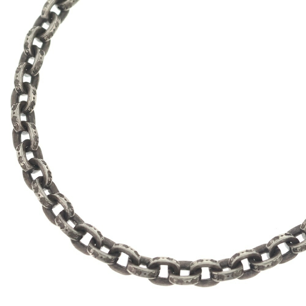 CHROME HEARTS(クロムハーツ) 大いさ:20.0inch PAPER CHAIN 20 ペーパーチェーンネックレス 20inch しろがね色BCA087【中古】【座標軸B】【色合いしろがね色】【取りまわしバス発着場BRING亜米利加村店】