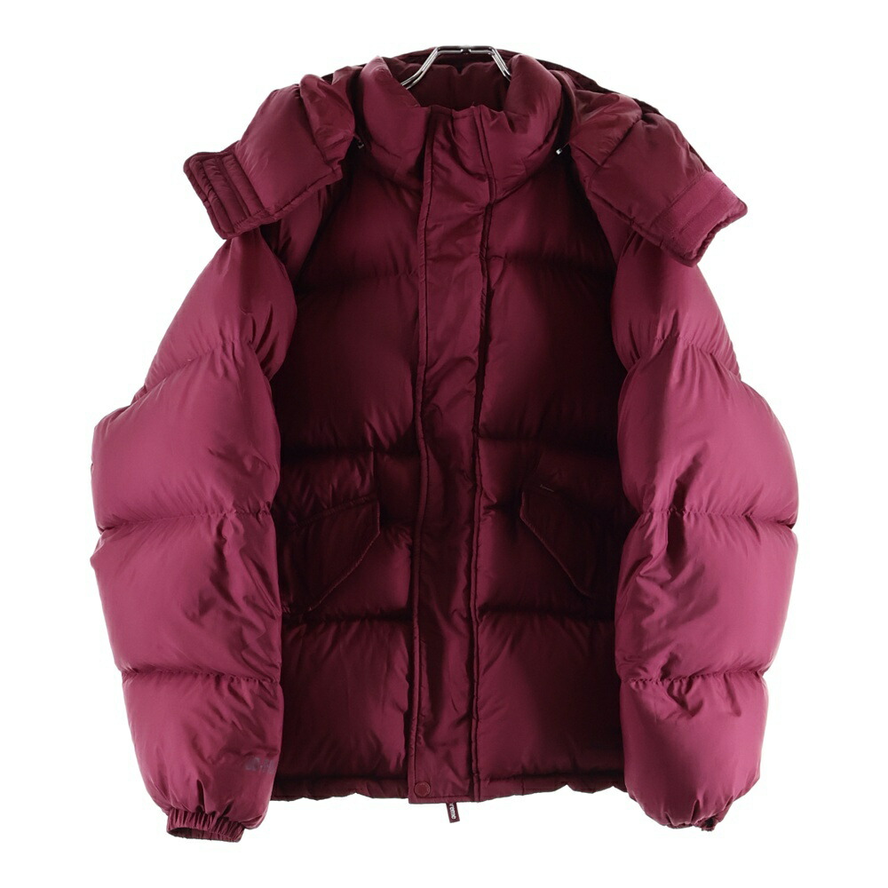 SUPREME(シュプリーム) サイズ:M 24AW 700-Fill Down Lightweight Puffer Jacket フィル ダウン ライトウェイト パファー ジャケット マゼンタ【中古】【程度B】【カラーレッド】【オンライン限定商品】