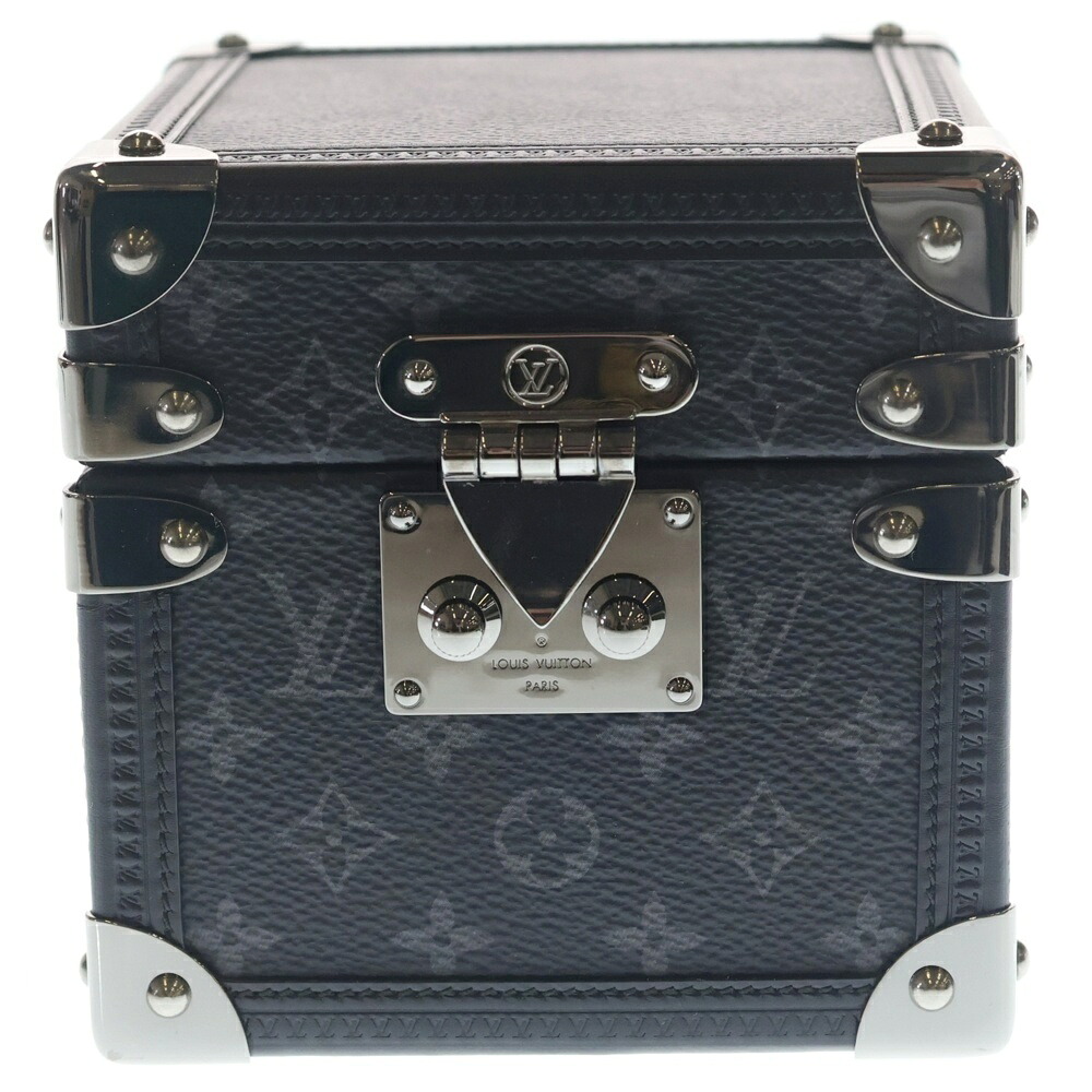 LOUIS VUITTON(ルイヴィトン) モノグラム 掩蔽 ヴィヴィエンヌ ポワット ア ムジーク オルゴール 付属品入れもの 黒いこと GI0400【中古】【座標軸A】【色つや黒いこと】【取りまわしバス発着場渋谷】