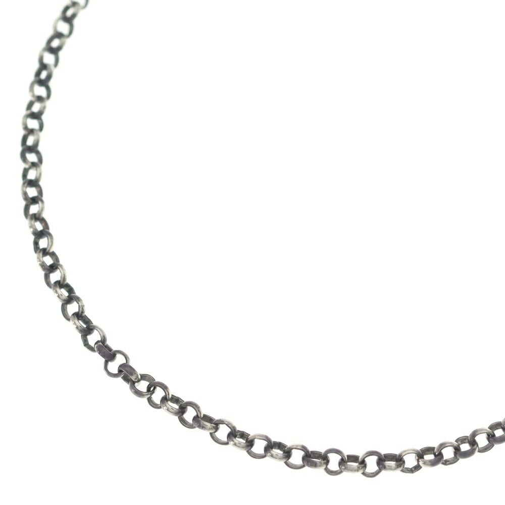 CHROME HEARTS(クロムハーツ) 大いさ:18.0inch NECKCHAIN R18 ロールチェーンネックレス 18inch しろがね色 BCA083【中古】【座標軸B】【色合いしろがね色】【取りまわしバス発着場BRING心斎橋店】