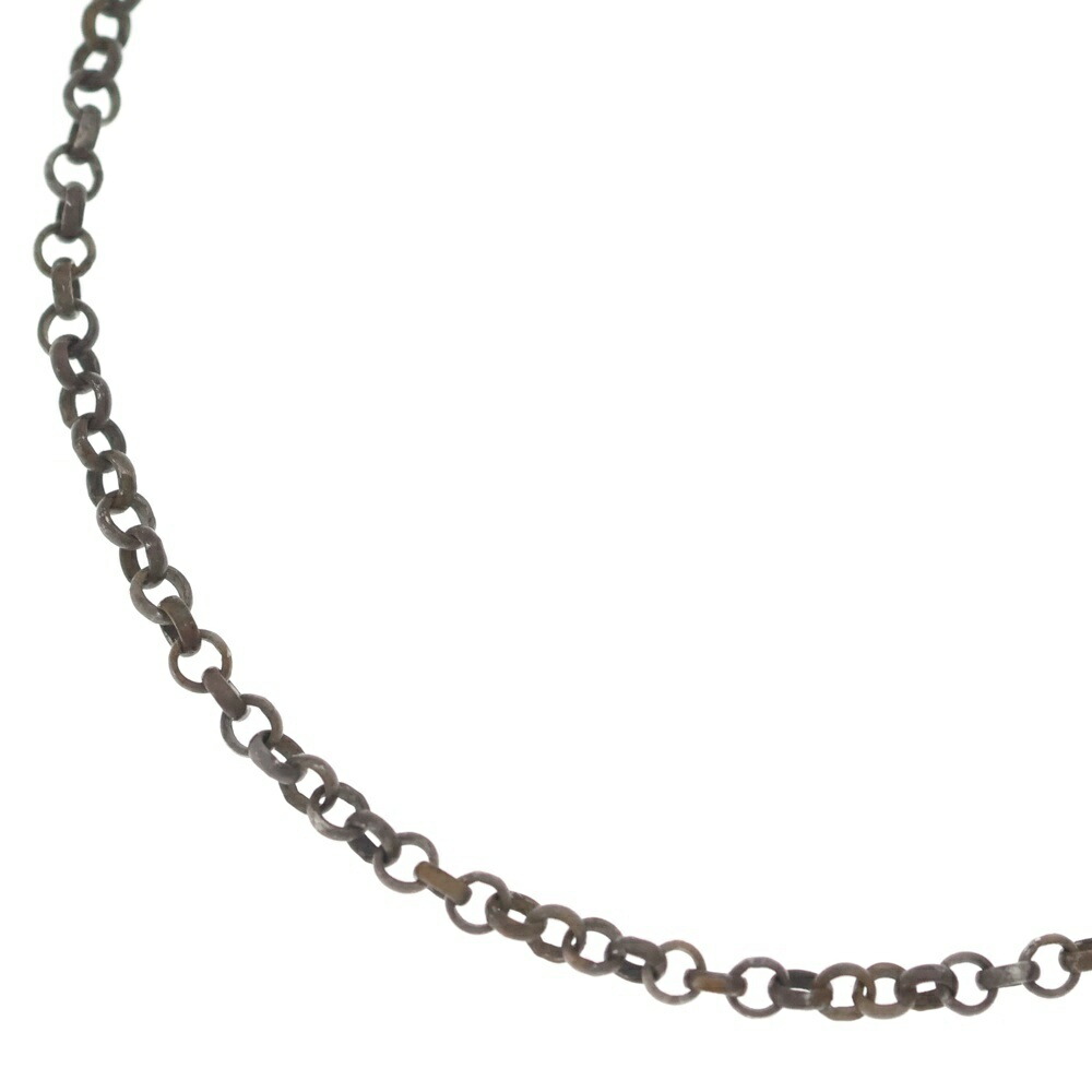 CHROME HEARTS(クロムハーツ) 大いさ:16inch NECKCHAIN R16 ロールチェーンネックレス 16inch しろがね色 BCA082【中古】【座標軸B】【色合いしろがね色】【取りまわしバス発着場BRING心斎橋店】