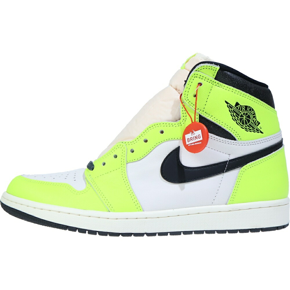 NIKE(ナイキ) サイズ:31.0cm AIR JORDAN 1 RETRO HIGH OG VOLT VISIONAIRE エアジョーダン1 レトロ ボルト ヴィジョネア ハイカットスニーカー イエロー/ホワイト US13/31cm 555088-702【新古品/中古】【程度S】【カラーイエロー】【オンライン限定商品】|ブランド買取・販売 BRING