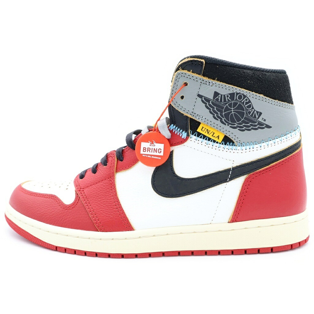 NIKE(ナイキ) サイズ:29.5cm &times;UNION AIR JORDAN 1 RETRO HIGH OG CHICAGO ユニオン エアジョーダン1 ハイカットスニーカー レッド US11.5/29.5cm HV8563-600【新古品/中古】【程度S】【カラーレッド】【取扱店舗渋谷】｜ブランド買取・販売　BRING