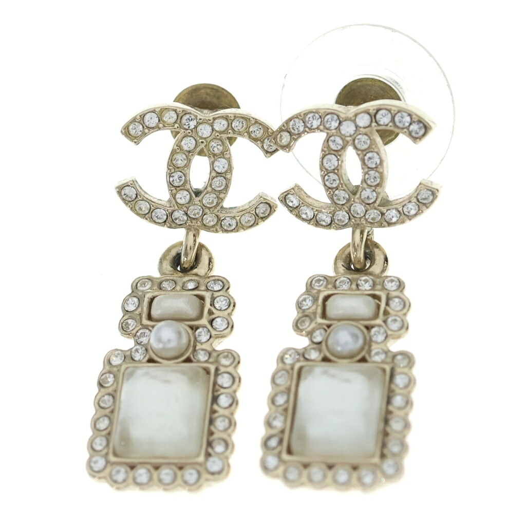 CHANEL(シャネル) サイズ:- ココマーク ラインストーン ボトルモチーフ ピアス ゴールド A21K【中古】【程度A】【カラーゴールド】【取扱店舗BRING：RED新宿東口店】｜ブランド買取・販売　BRING 32,847円