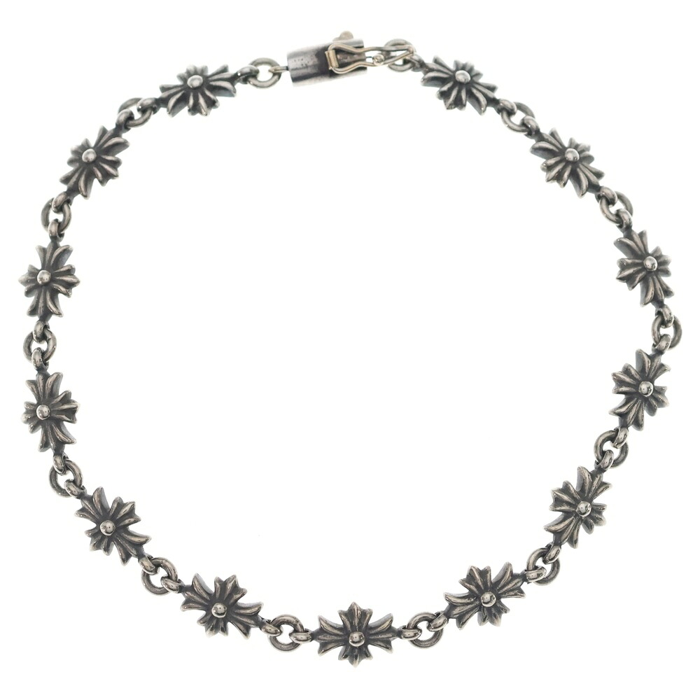 CHROME HEARTS(クロムハーツ) 大きさ:13LINK TNY E CH PLS タイニーE CH足し加える腕輪 しろがね色 BCA187【中古】【座標軸B】【色合いしろがね色】【取りまわしバス発着場BRING心斎橋店】
