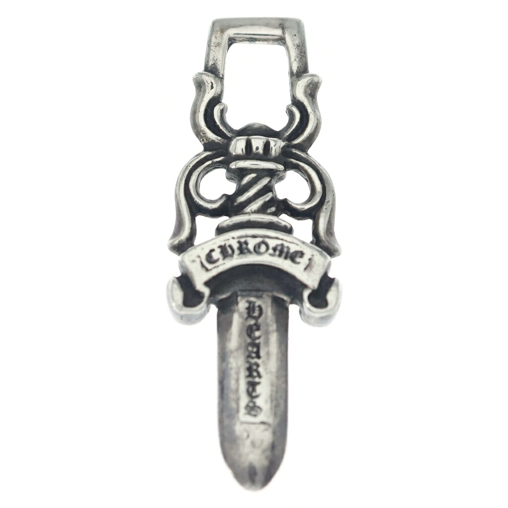 CHROME HEARTS(クロムハーツ) #10 DAGGER #10ダガー シャンデリヤいの一番 しろがね色 BCA194【中古】【座標軸B】【色合いしろがね色】【取りまわしバス発着場渋谷】