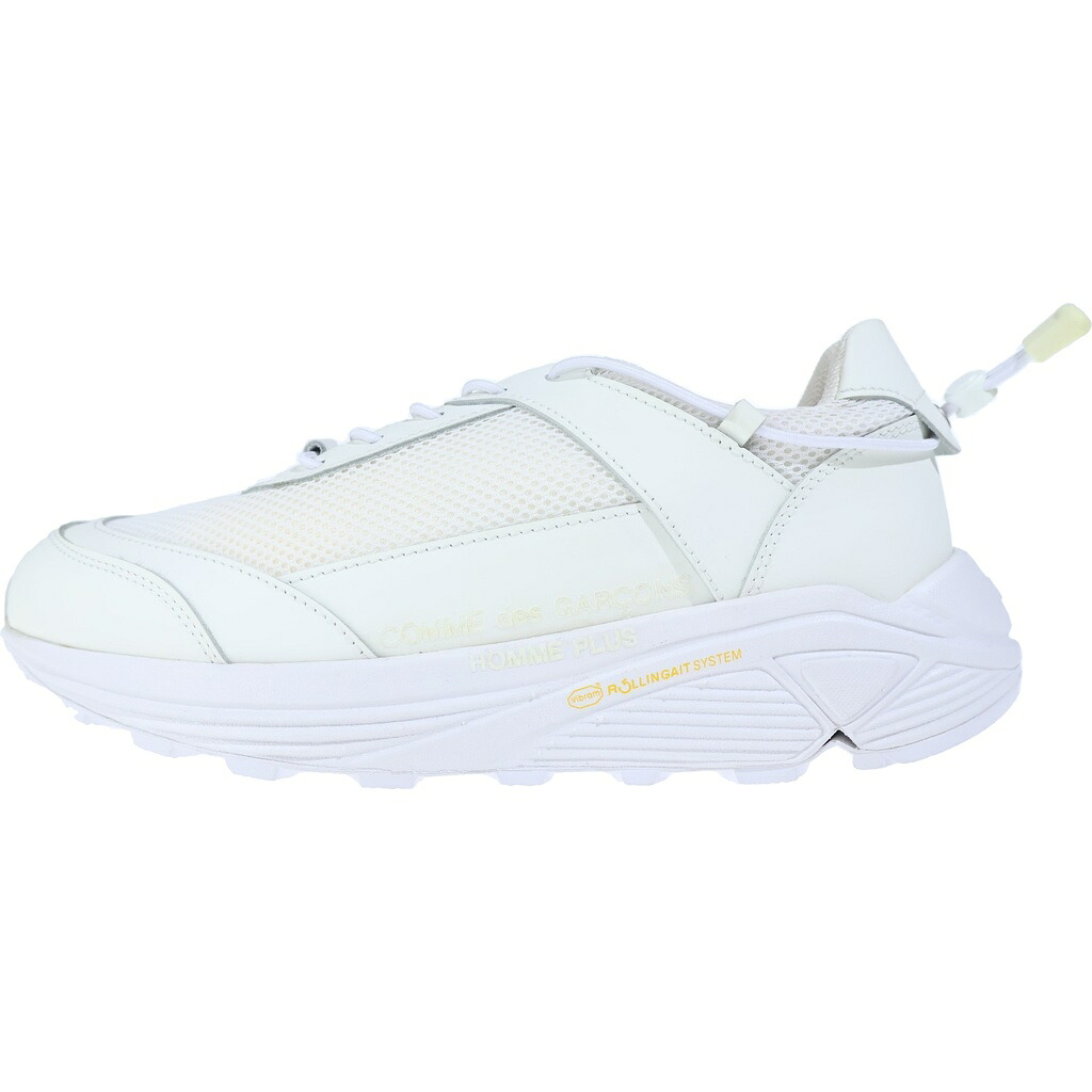 COMME des GARCONS HOMME PLUS(コムデギャルソンオムプリュス) 大きさ:25.0糎 CROSS TRAINER VIBRAM心魂 差し交わす調教師 メッシュローカットスニーカー 白いこと US7/25糎【新古品/中古】【座標軸S】【色合い白いこと】【取りまわしバス発着場BRING有楽町マルイ店】