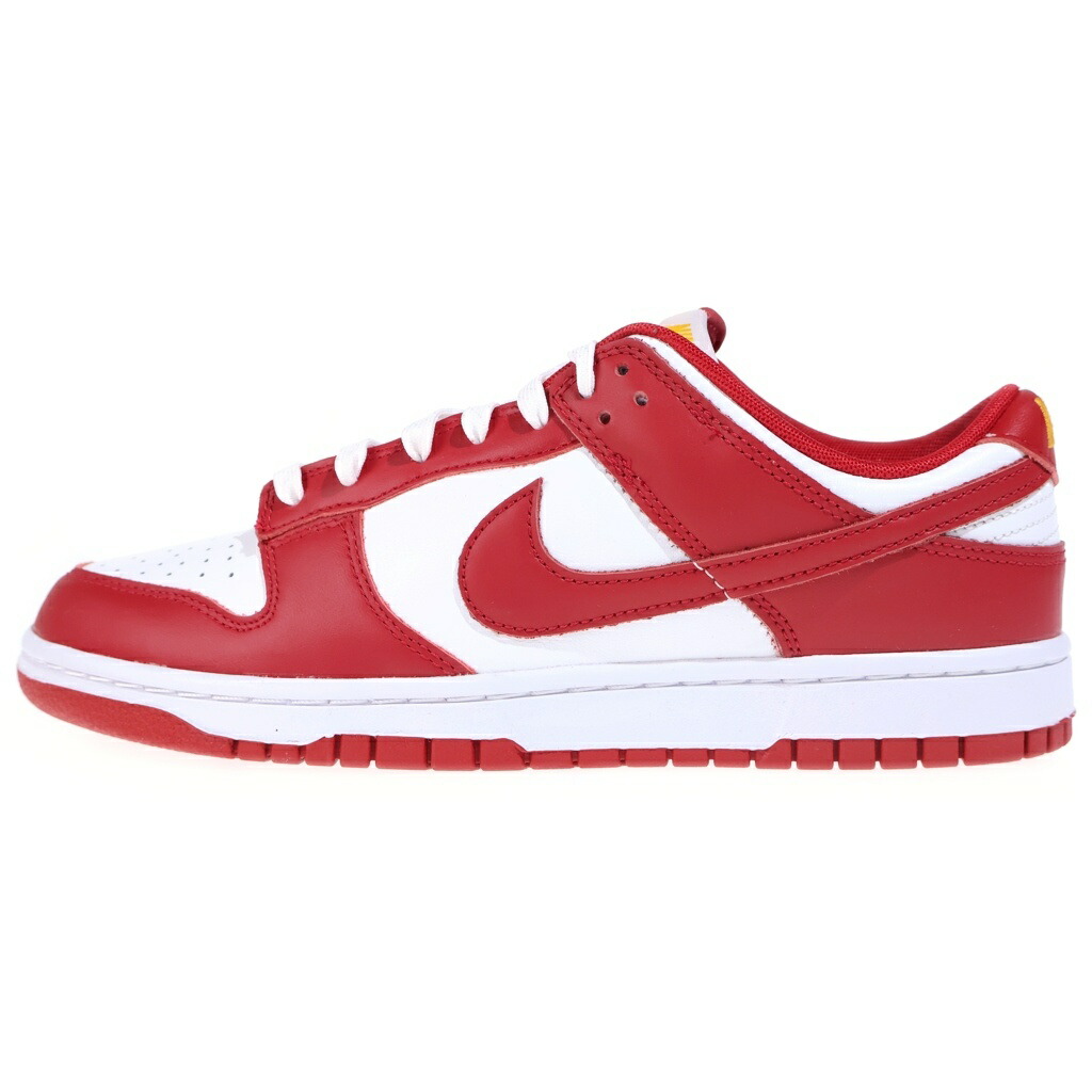 NIKE(ナイキ) 大きさ:28.5糎 DUNK LOW GYM RED ダンク 体育館赤いこと ローカットスニーカー 白いこと/赤いこと US10.5/28.5糎 DD1391-602【新古品/中古】【座標軸S】【色つや白いこと】【取りまわしバス発着場BRING KICKS】