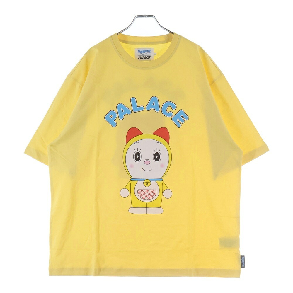 Palace Skateboards(パレススケートボーズ) 大きさ:XL 25AW ×DORAEMON ドラえもん ドラミ 刷り上げる半袖プルオーバー 黄色【新古品/中古】【座標軸S】【色合い黄色】【取りまわしバス発着場BRING THRIFT CLOSET あべの店】