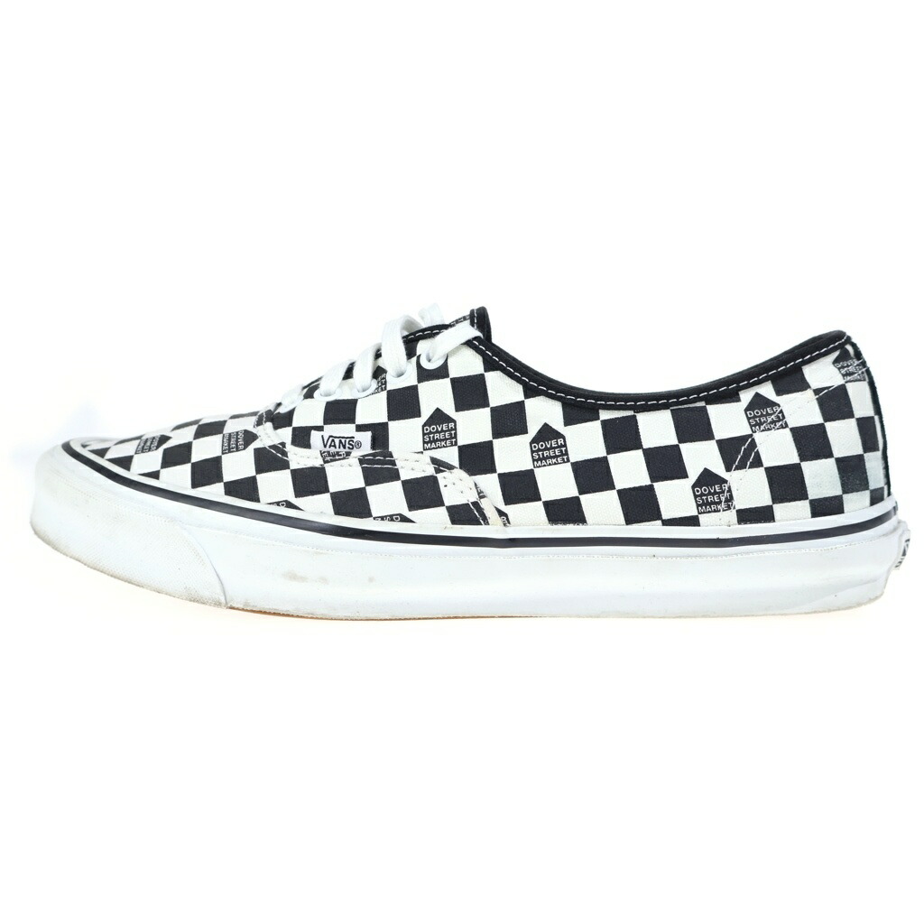 VANS(ヴァンズ) 大きさ:31.0糎 ×DOVER STREET MARKET OLD SKOOL LX ドーバーストリートマーケット ローカットスニーカー US13/31.0糎 黒いこと/白いこと【中古】【座標軸A】【色合い黒いこと】【取りまわしバス発着場BRING横浜ビブレ店】