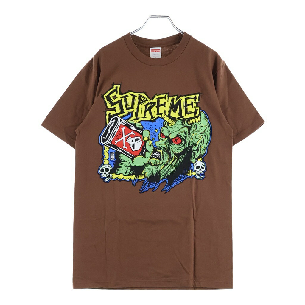 SUPREME(シュプリーム) 大きさ:S 25AW Fuckin Blowout Tee 転ばす 殴ることアウト 刷り上げる 労働者の一団のど首 半袖プルオーバー カットソー 赤銅色【新古品/中古】【座標軸S】【色合い赤銅色】【取りまわしバス発着場BRING仙台店】