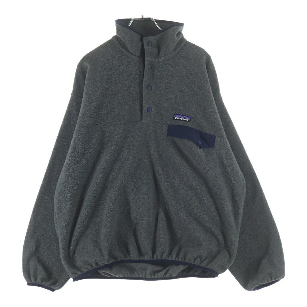 PATAGONIA(パタゴニア) 大きさ:M 16AW SYNCHILLA SNAP T FLEECE JACKET シンチラ 隙間T フリース 上衣 薄墨色/米国海軍 25450FA16【中古】【座標軸B】【色合い薄墨色】【オンライン制限事項商いもの】
