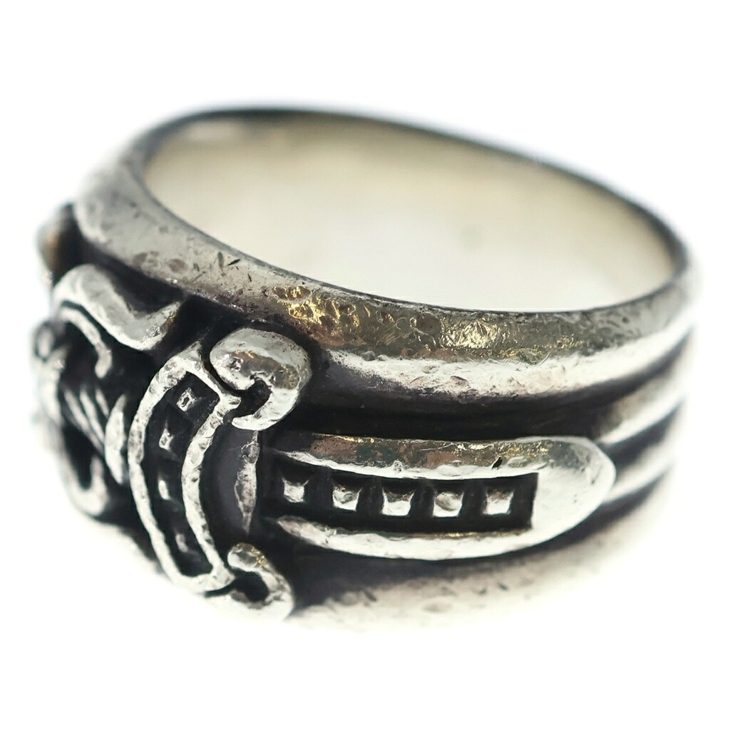 CHROME HEARTS(クロムハーツ) サイズ:19.0号 DAGGER ダガーリング シルバー BCA343【中古】【程度B】【カラーシルバー】【取扱店舗渋谷】｜ブランド買取・販売　BRING