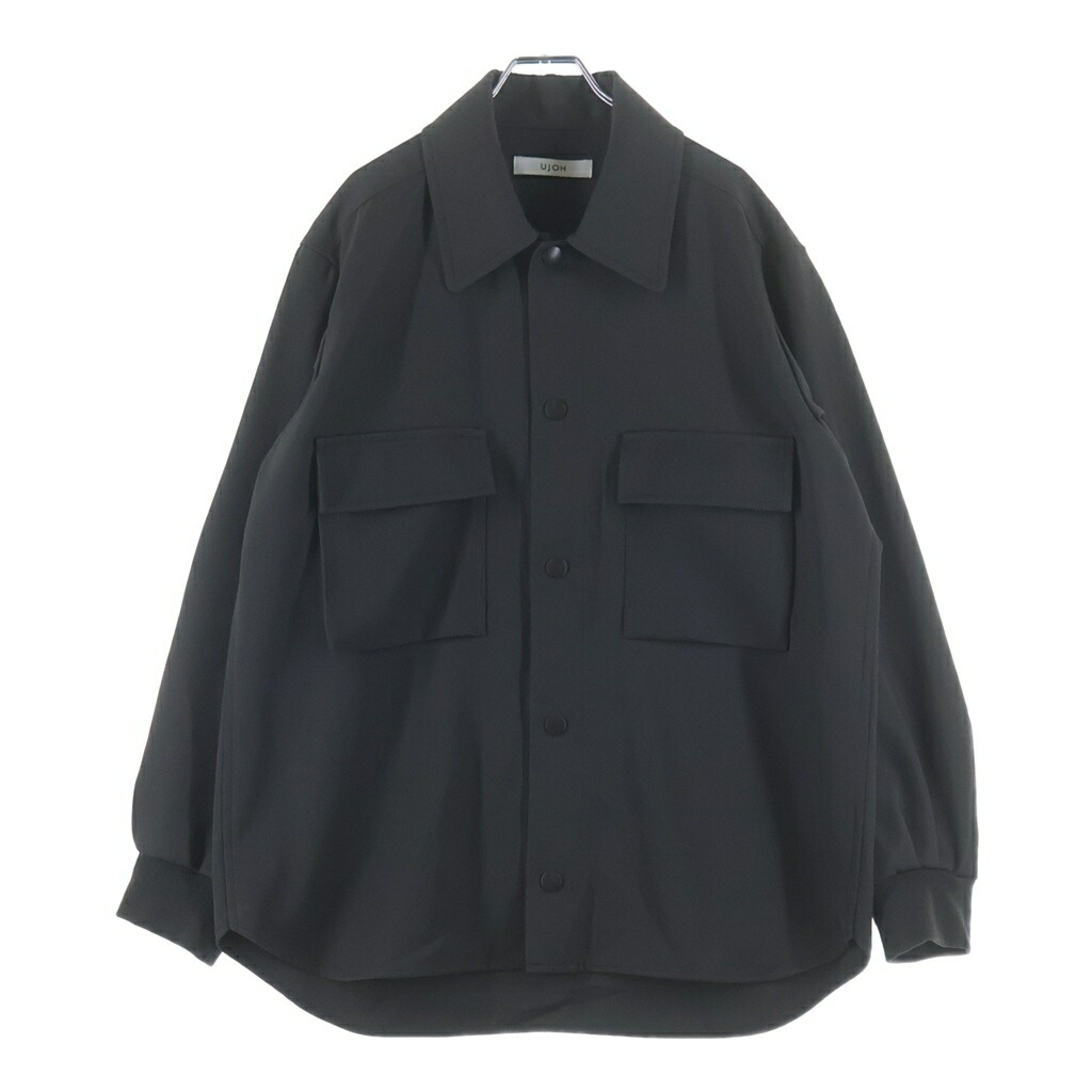 Ujoh(ウジョー) 大きさ:4 RIB SHIRT BLOUSON 肋材 長袖プルオーバー 上衣 赤銅色 M753-B52-900【中古】【座標軸A】【色合い薄墨色】【取りまわしバス発着場BRING仙台店】