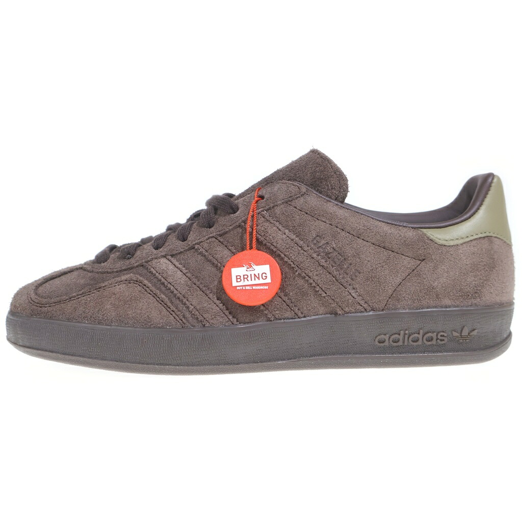 adidas(アディダス) 大きさ:26.5糎 GAZELLE INDOOR ガッツレー インドアー ローカットスニーカー 赤銅色 8.5/26.5糎 JQ8402【新古品/中古】【座標軸S】【色つや赤銅色】【取りまわしバス発着場BRING福岡天神店】