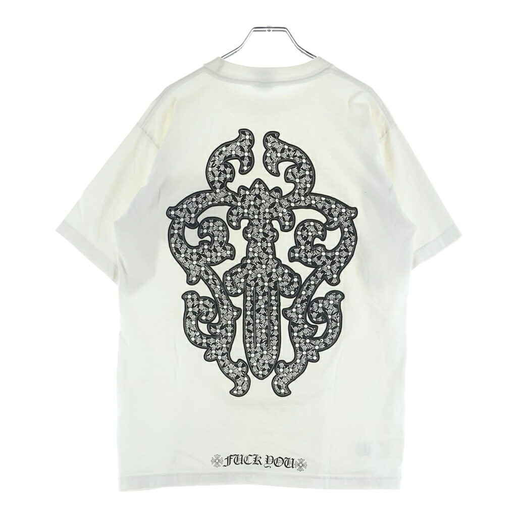 CHROME HEARTS(クロムハーツ) 大きさ:M OLD VINE DAGGER S/S TEE 年寄りの ヴァインダガー 半袖 労働者の一団素っ首 プルオーバー カットソー 白いこと【中古】【座標軸B】【色つや白いこと】【取りまわしバス発着場BRING梅田茶屋町店】