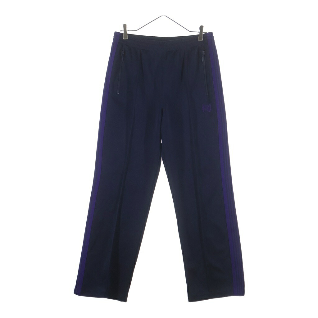 Needles(ニードルス) 大いさ:S TRACK PANTS POLY SMOOTH 貨物自動車ズボン下 ティーシャツ 傍え伝達ルート パープル NS246【中古】【座標軸B】【カラーパープル】【取りまわしバス発着場BRING梅田茶屋町店】