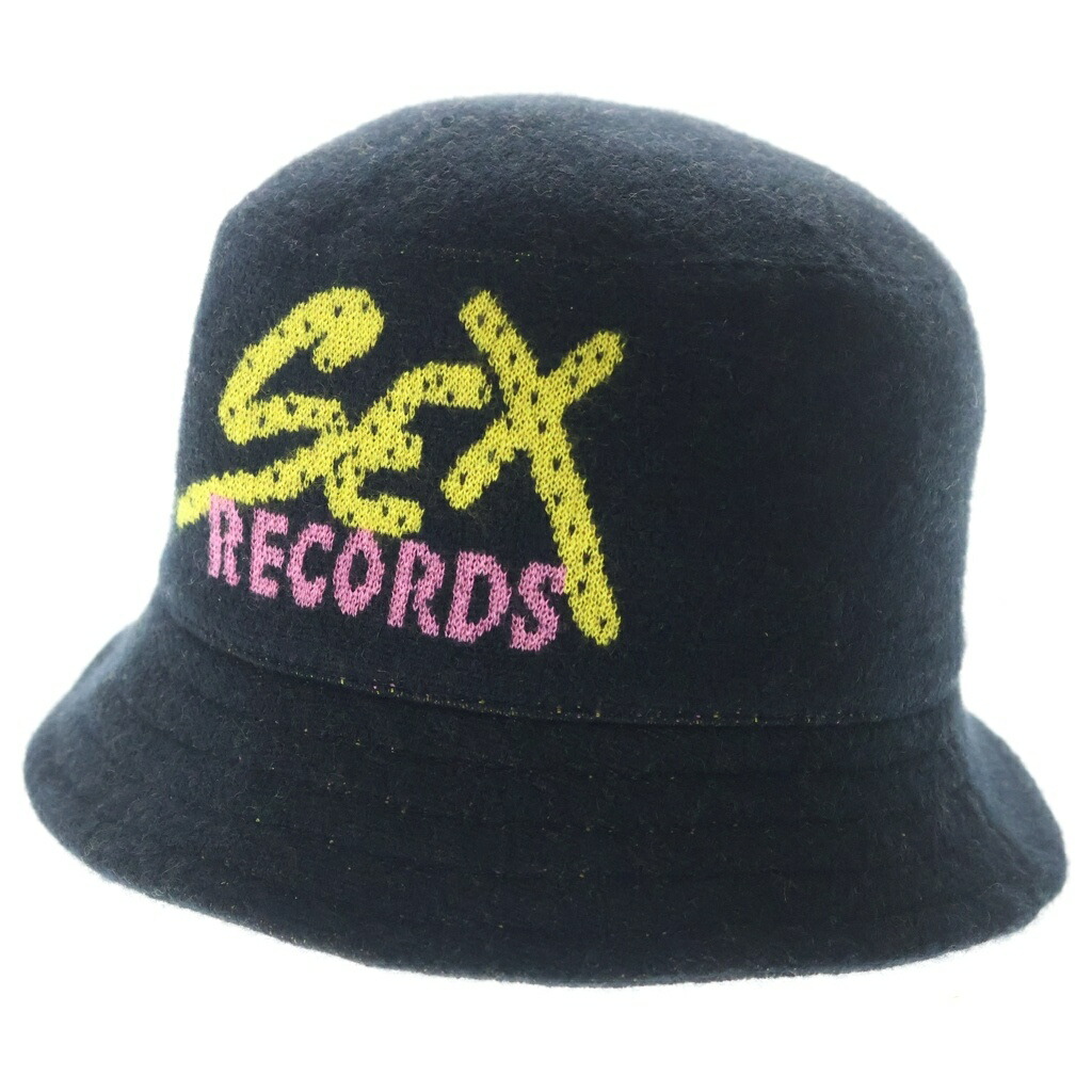 CHROME HEARTS(クロムハーツ) 大きさ:M MATTY BOY PPO SEX RECORDS カシミール 井戸釣瓶 かぶり笠 黒いこと【中古】【度合いB】【色つや黒いこと】【取りまわしバス発着場OneStyle原宿店】