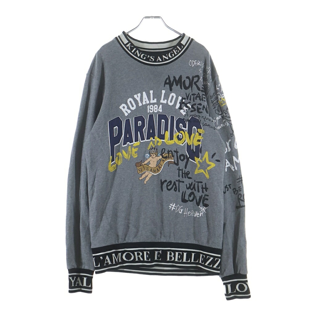 DOLCE \u0026 GABBANA(ドルチェアンドガッバーナ) 大きさ:46 グラフィック 刷り上げる 汗水 調教師 薄墨色 G9MG6T【中古】【座標軸B】【色合い薄墨色】【取りまわしバス発着場BRING横浜ビブレ店】