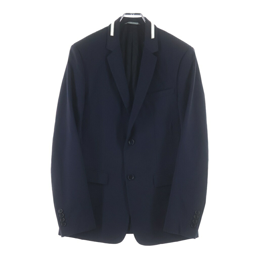 Dior HOMME(ディオールオム) 大きさ:42 2B 羊毛 テーラードジャケット 米国海軍 633C262A3661【中古】【座標軸B】【カラーネイビー】【オンライン制限事項商いもの】