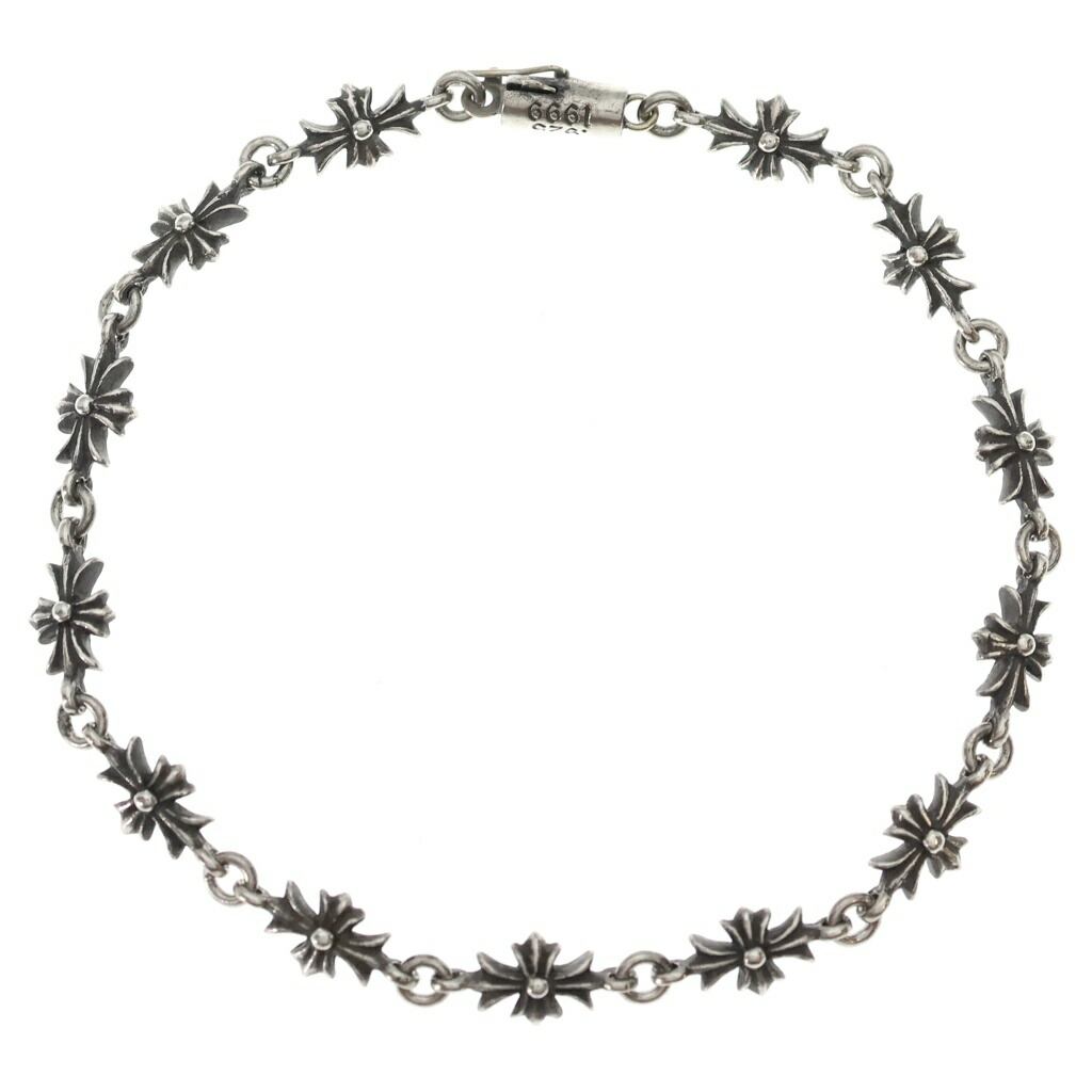 CHROME HEARTS(クロムハーツ) TNY E CH PLS タイニーE CH足し加える腕輪 しろがね色 BCA187【中古】【座標軸B】【色合いしろがね色】【取りまわしバス発着場OneStyle新宿店】